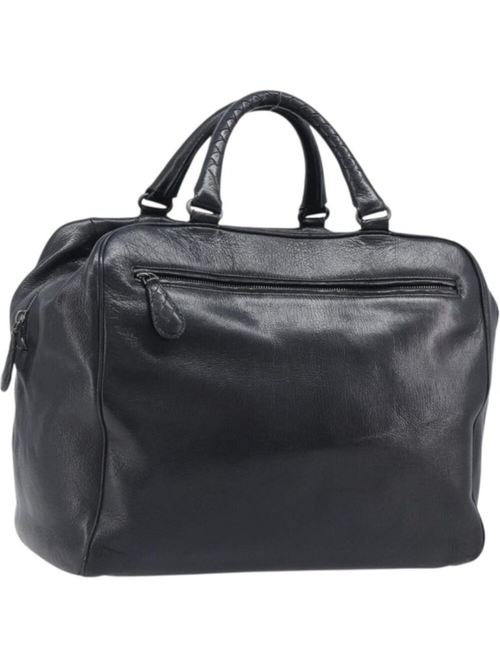BOTTEGA VENETA Boston Bag Leather Black